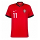 Portugalia Joao Felix #11 Tricou Fotbal Replică European 2024 Barbati Acasa